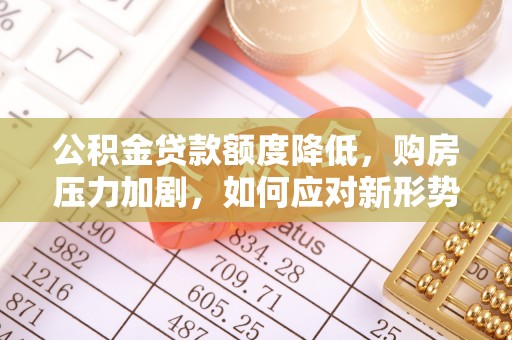 郊区公积金贷款额度降低，购房压力加剧，如何应对新形势？