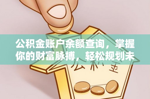 郊区公积金账户余额查询，掌握你的财富脉搏，轻松规划未来