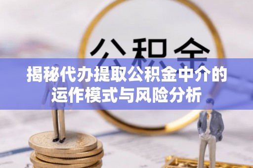 郊区揭秘代办提取公积金中介的运作模式与风险分析