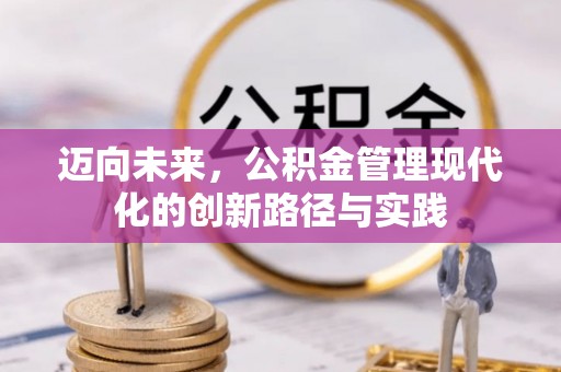 郊区迈向未来，公积金管理现代化的创新路径与实践