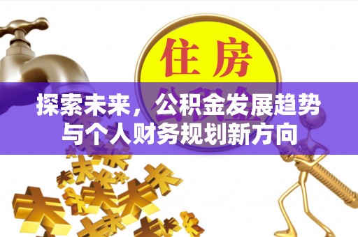 郊区探索未来，公积金发展趋势与个人财务规划新方向