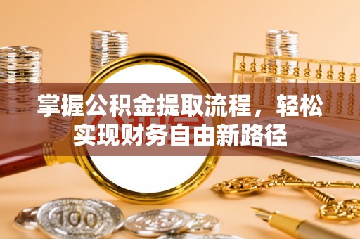 郊区掌握公积金提取流程，轻松实现财务自由新路径