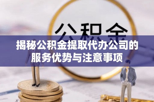 郊区揭秘公积金提取代办公司的服务优势与注意事项
