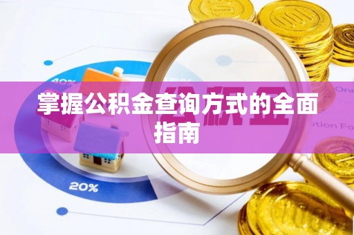 郊区掌握公积金查询方式的全面指南