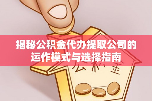 郊区揭秘公积金代办提取公司的运作模式与选择指南