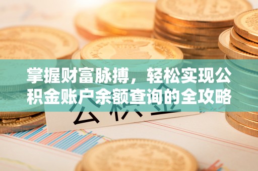 郊区掌握财富脉搏，轻松实现公积金账户余额查询的全攻略