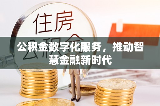 郊区公积金数字化服务，推动智慧金融新时代