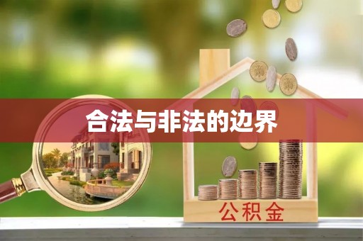 郊区合法与非法的边界