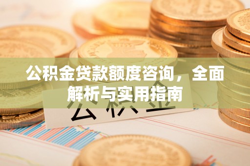 郊区公积金贷款额度咨询，全面解析与实用指南