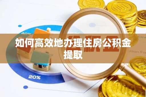 郊区如何高效地办理住房公积金提取