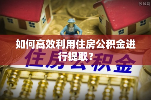 郊区如何高效利用住房公积金进行提取？